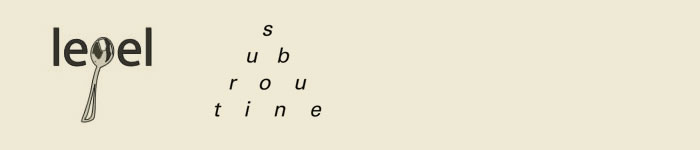 subroutine en lepel - tsoyh13